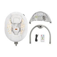 Leagan electric Kinderkraft Lumi 2 light grey - 6
