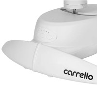 Leagan electric rotativ 360 cu melodii, sunete si inclinare reglabila Carrello Mio Silver Grey - 2