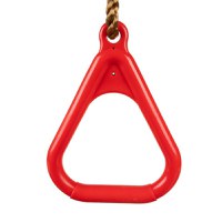 Leagan pentru copii, Kruzzel, model 2 in 1, include trapez de gimnastica si bara acrobatica din lemn, inaltime reglabila, max 100 kg - 5
