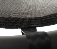 Leagan rotund tip cuib pentru copii, Kruzzel, cadru robust de 100 cm, capacitate 150 kg, black - 7