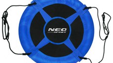 Leagan tip cuib pentru copii XXL 95 cm,cadru din otel,husa impermeabila si rezistenta din material Oxford 600D,greutate suportata 150 kg Neo-Sport Albastru