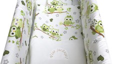 Lenjerie de pat Maxi Bufnite indragostite 120x60 cm