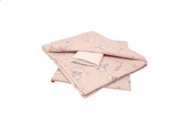 Lenjerie de pat pentru copii 4 piese Ursuletul Martinica roz 70x140 cm 110x125 cm - 3