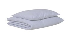 Lenjerie din bumbac cu 8 piese pentru saltea 120x60 cm Beberoyal ElefantBirds Roz
