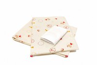 Lenjerie pat copii 3 piese Mici Indieni KidsDecor din bumbac 60x120 cm 75x100 cm - 3