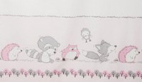 Lenjerie pat copii Odette Pink 100x14040x60 cm - 4