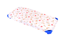 Lenjerie patut cresa si gradinita 5 piese model Flori de bumbac