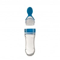 Lingurita cu rezervor pentru bebelusi BabyJem 90 ml Albastru - 3