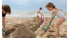 Lopatica multifunctionala Quut Toys Scoppi Rosu