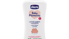 Lotiune dermatologica fluida pentru corp Chicco Baby Moments Sensitive 500 ml 0 luni+