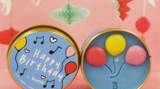 Lumanare parfumata 180g Happy Birthday Cutie metalica Bomb Cosmetics