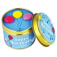 Lumanare parfumata 180g Happy Birthday Cutie metalica Bomb Cosmetics - 4