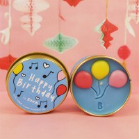 Lumanare parfumata 180g Happy Birthday Cutie metalica Bomb Cosmetics - 1