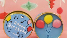 Lumanare parfumata 180g Happy Birthday Cutie metalica Bomb Cosmetics