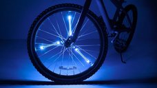 Lumini tubulare led pentru roti bicicleta SpinBrightz albastru