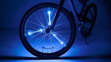 Lumini tubulare led pentru roti bicicleta SpinBrightz albastru