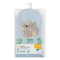 Manusa pentru baita din fibra de bambus vulpita albastra - 2