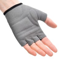 Manusi de ciclism pentru copii, Meteor, cu piele ecologica si insertii din spuma, inchidere velcro, masura XS, lungime manusa 10.7cm, Spider - 3