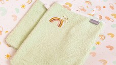 Manusi fine pentru baie Bebe Jou Rainbow Sky