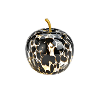 Mar decorativ negru cu led 16x17 cm - 2