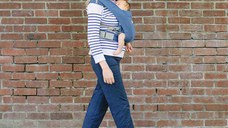Marsupiu Ergobaby Embrace Soft Navy