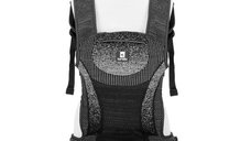 Marsupiu Ergonomic Lorelli Mia Black pentru Bebei, Purtare Versatila 4-36 Luni