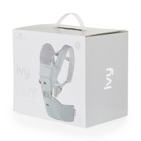 Marsupiu ergonomic pentru bebelusi cu gluga si baza rigida Cangaroo Ivy Green - 2