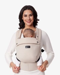 Marsupiu ergonomic si usor PureHug Cozy Khaki Momcozy - 8