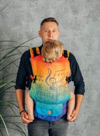 Marsupiu LennyUpGrade Symphony Rainbow Carrier - 2
