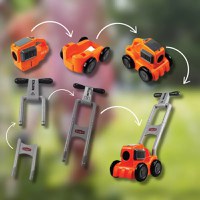 Masina de tuns iarba cu baloane de sapun si rezerve Orange - 5