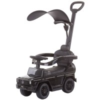 Masinuta copii de impins Chipolino Mercedes G350 Black cu maner si copertina detasabile, spatiu de depozitare sub sezut, suport pentru picioare retractabil, potrivita copiilor cu varsta mai mare de 1 an cu greutatea pana la 25 kg - 8