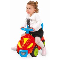 Masinuta copii fara pedale Dolu Smile 2 in 1 cu spatar, spatiu de depozitare, claxon, pana la 23 kg - 2