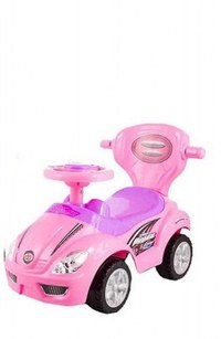 Masinuta copii si bebe NOVOKIDS MegaCar, Cu melodii si lumini, Maner de impins pentru parinti detasabil, Functie trotineta fara pedale, Pentru interi - 3