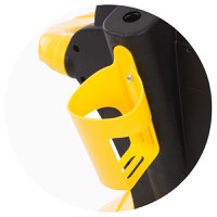 Masinuta de impins Chipolino cu maner si copertina Flash Yellow - 7