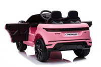 Masinuta electrica 12V cu doua locuri si roti EVA Range Rover Pink - 2