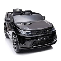 Masinuta electrica Chipolino SUV Land Rover Discovery cu scaun din piele si roti EVA black 50W - 6