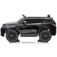 Masinuta electrica Chipolino SUV Land Rover Discovery cu scaun din piele si roti EVA black 50W - 8