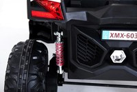 Masinuta electrica copii 4x4 Nichiduta Xtreme Jumper UTV-MX White cu telecomanda 2.4G, 4Motoare 300W, Doua locuri, Roti Eva cu Suspensii, Scaun piele,Acumulator 12V7Ah,Pornire la cheie,Schimbator viteze,Lumini LED,Slow Start - 1