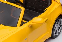Masinuta electrica cu roti EVA Chevrolet Camaro 2SS Yellow - 2