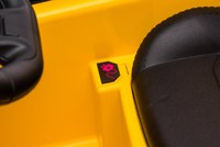 Masinuta electrica cu roti EVA Chevrolet Camaro 2SS Yellow - 4