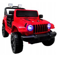 Masinuta electrica cu telecomanda si functie de balansare Jeep X10 TS-159 R-Sport rosu - 1