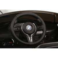 Masinuta electrica cu telecomanda si roti din cauciuc BMW X6M Red - 4