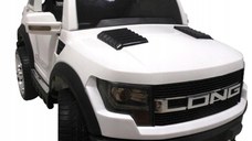 Masinuta electrica cu telecomanda si roti din spuma EVA Cabrio LONG BBH-1388 R-Sport alb