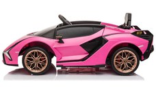 Masinuta electrica Lamborghini Sian 4 x 4 roz