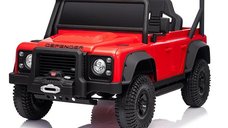 Masinuta electrica Land Rover Defender 110SVX pentru copii cu telecomanda 2.4G