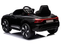 Masinuta electrica pentru copii Audi E-tron GT Black 70W cu licenta, Oglinzi retrovizoare, Roti din spuma Eva,Lumini LED,Centura de siguranta,Sistem troller pentru tractare,Mufa MP3,slot USB,Card microSD,Bluetooth - 3