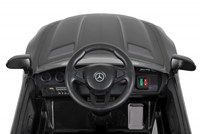 Masinuta electrica pentru copii cu telecomanda,roti din cauciuc EVA,3 nivele viteza,acumulator 12V4Ah,usi cu deschidere,lumini LED,mufa MP3,Licenta Mercedes AMG GTR Black - 1