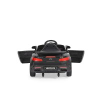 Masinuta electrica pentru copii cu telecomanda,roti din cauciuc EVA,3 nivele viteza,acumulator 12V4Ah,usi cu deschidere,lumini LED,mufa MP3,Licenta Mercedes AMG GTR Black - 4