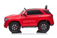 Masinuta electrica pentru copii Mercedes M Class Red 70W roti din cauciuc Eva,telecomanda cu 3 viteze, slow start, faruri si stopuri Led, deschidere usi , unitate audio cu Mp3 si Usb - 4