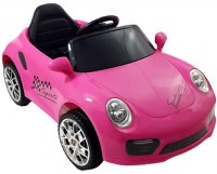 Masinuta electrica pentru copii Novokids Beetle Mini Car Roz cu acumulator, telecomanda, melodii si lumini, greutate suportata 30 kg, usi cu deschidere, 2 viteze, MP3 - 1